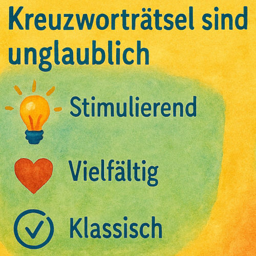 Ein Kreuzworträtsel packt aus